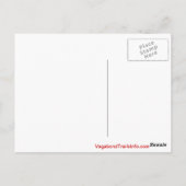 La Jolla California Post Card Briefkaart (Achterkant)