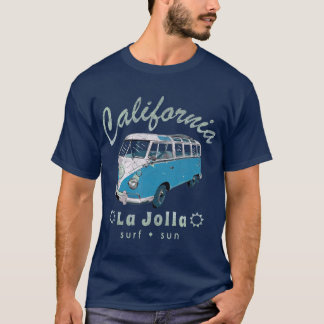 La Jolla California Surf Van T-shirt