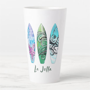 La Jolla California Surfboards Latte Mok
