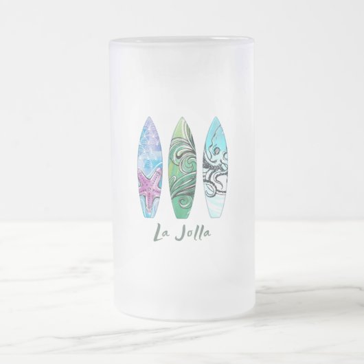 La Jolla California Surfboards Matglas Bierpul (Center)