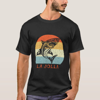 La Jolla California Vakantie Tribal Shark T-shirt
