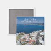 La Jolla California, Verenigde Staten Magneet (Voorkant / Achterkant)