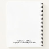 La Jolla, Californië Notitieboek (Achterkant)