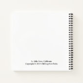 La Jolla, Californië Notitieboek (Achterkant)