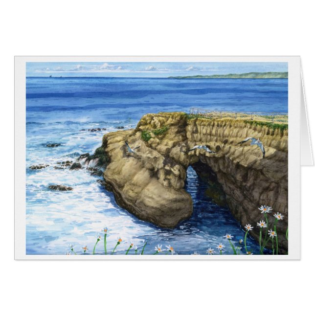 LA JOLLA CAVE, LA JOLLA, CALIFORNIA (Voorkant Horizontaal)