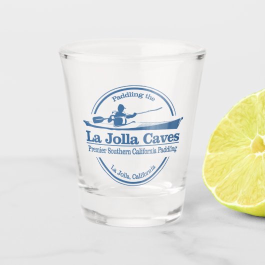 La Jolla Caves (SK) Shot Glas (Voorkant)