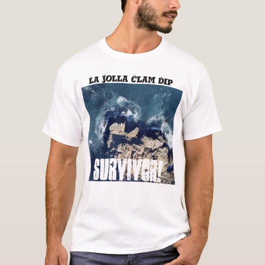 La Jolla CLAM DIP t-Shirt (Voorkant)