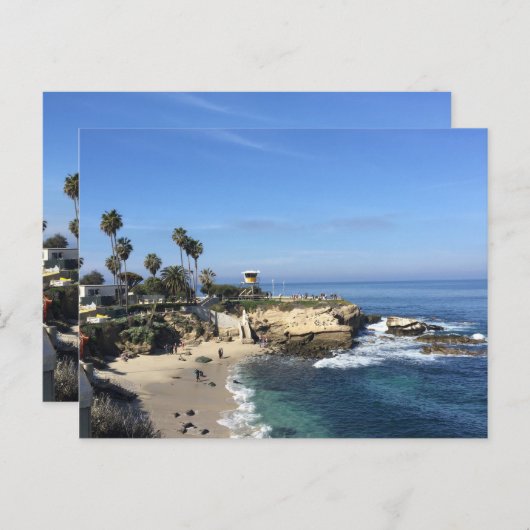 La Jolla Coast Aankondigingskaart (Voorkant / Achterkant)