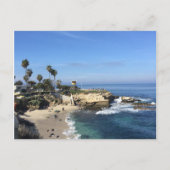 La Jolla Coast Aankondigingskaart (Achterkant)