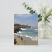 La Jolla Cove Beach Briefkaart (Staand voorkant)