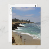 La Jolla Cove Beach Briefkaart (Voorkant / Achterkant)