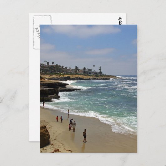 La Jolla Cove Beach Briefkaart (Voorkant / Achterkant)