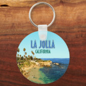 La Jolla Cove Beach San Diego California  Sleutelhanger (Voorkant)