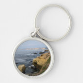 La Jolla Cove Beach Seabirds Custom Sleutelhanger (Voorkant)