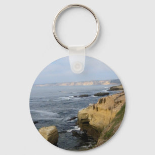 La Jolla Cove Beach Seabirds Custom Sleutelhangers