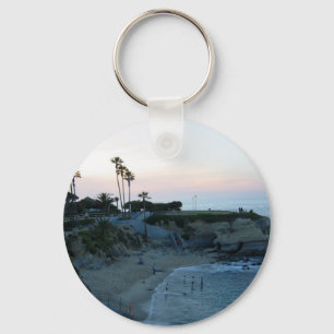 La Jolla Cove Beach Sunset Custom Sleutelhangers