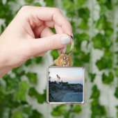 La Jolla Cove Beach Sunset Custom Sleutelhangers (Hand)