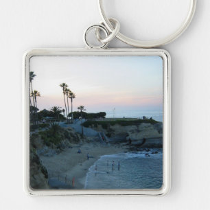 La Jolla Cove Beach Sunset Custom Sleutelhangers