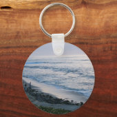 La Jolla Cove Beach Sunset Custom Sleutelhangers (Voorkant)