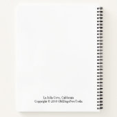 La Jolla Cove, Californië Notitieboek (Achterkant)