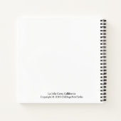 La Jolla Cove, Californië Notitieboek (Achterkant)