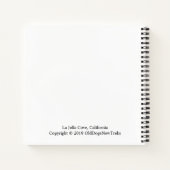 La Jolla Cove, Californië Notitieboek (Achterkant)