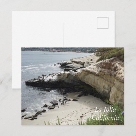 La Jolla Cove in Californië Briefkaart (Voorkant / Achterkant)