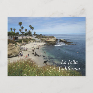 La Jolla Cove in Californië Briefkaart