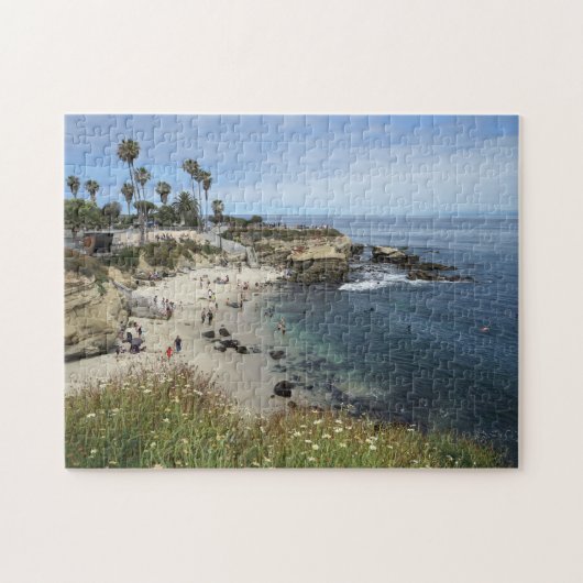 La Jolla Cove in Californië Legpuzzel (Horizontaal)