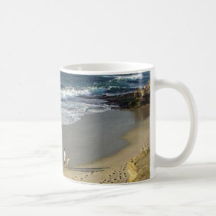La Jolla Cove Ocean Beach Sand Waves Koffiemok