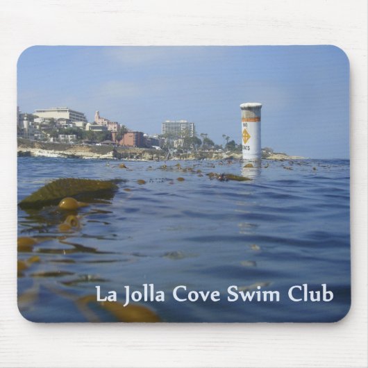 La Jolla Cove Swim Course Mounse Pad Muismat (Voorkant)