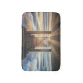 La Jolla, de piriem van de critici op zonsondergan Badmat (Voorkant Verticaal)