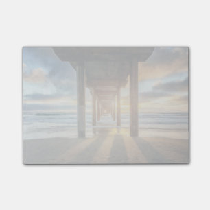 La Jolla, de piriem van de critici op zonsondergan Post-it® Notes