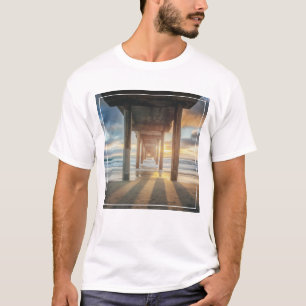 La Jolla, de piriem van de critici op zonsondergan T-shirt