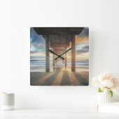 La Jolla, de piriem van de critici op zonsondergan Vierkante Klok (Huis)