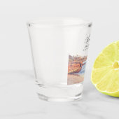 La Jolla foto bruiloft gunst gejuich geschoten gla Shot Glas (Links)