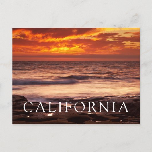 La Jolla Getijdenpoelen Briefkaart (Voorkant)