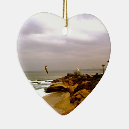 La Jolla Life Keramisch Ornament (Rechts)