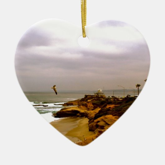 La Jolla Life Keramisch Ornament (Voorkant)