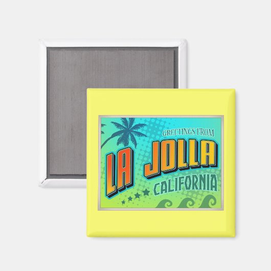 LA JOLLA MAGNEET (Voorkant / Achterkant)