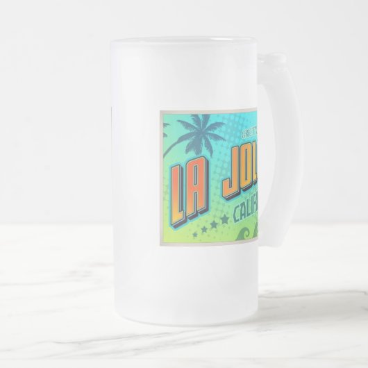 LA JOLLA MATGLAS BIERPUL (Voorkant rechts)