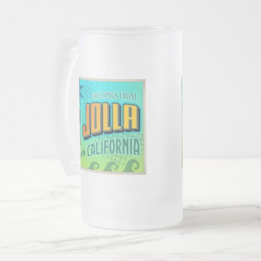 LA JOLLA MATGLAS BIERPUL (Voorkant links)