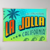 LA JOLLA POSTER (Voorkant)