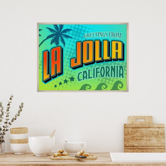 LA JOLLA POSTER (Keuken)