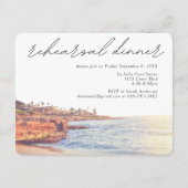 La Jolla repetitie diner bruiloft behuizing Kaart (Voorkant)