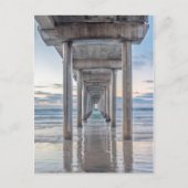 La Jolla, Scripps Pier Briefkaart (Voorkant)