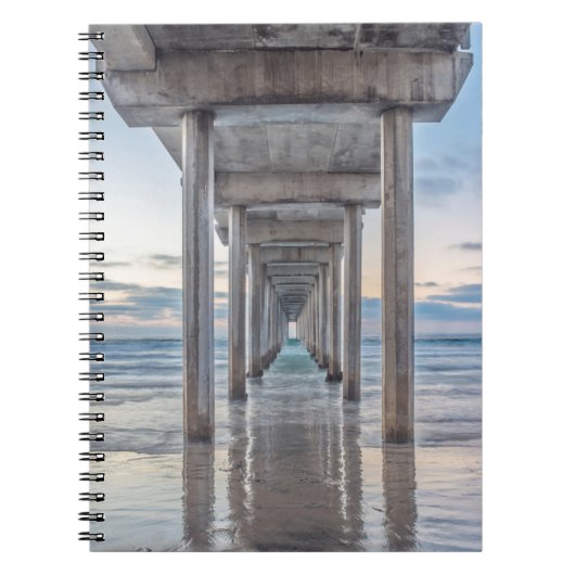 La Jolla, Scripps Pier Notitieboek (Voorkant)