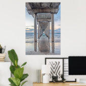 La Jolla, Scripps Pier Poster (Thuiskantoor)