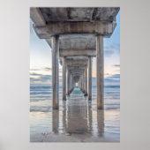 La Jolla, Scripps Pier Poster (Voorkant)