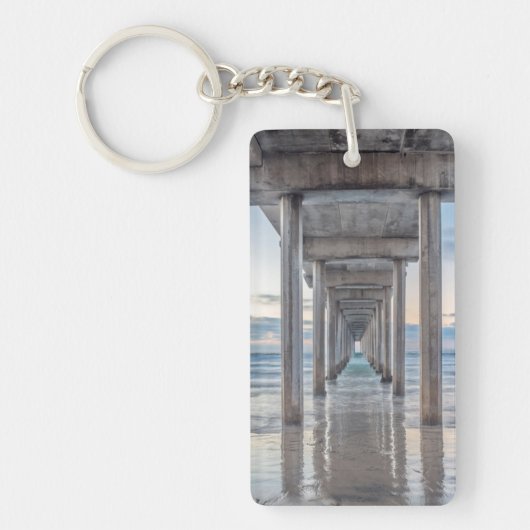 La Jolla, Scripps Pier Sleutelhanger (Voorkant)